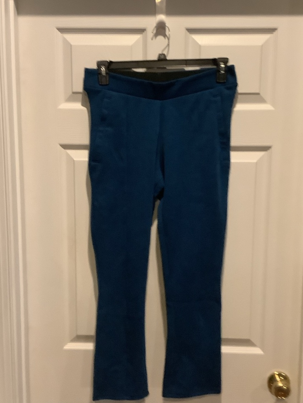 Adidas womens Teal Blue Pull-On Leggings